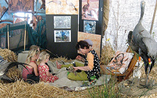 CRANE CONSERVATION SHOWCASED AT COUNTRY FAIR